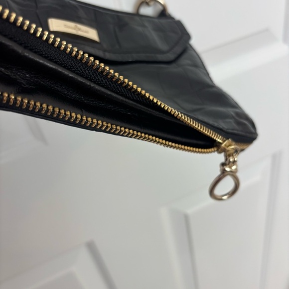 Cole Haan Black Crossbody Bag with Gold Hardware - Picture 10 of 16